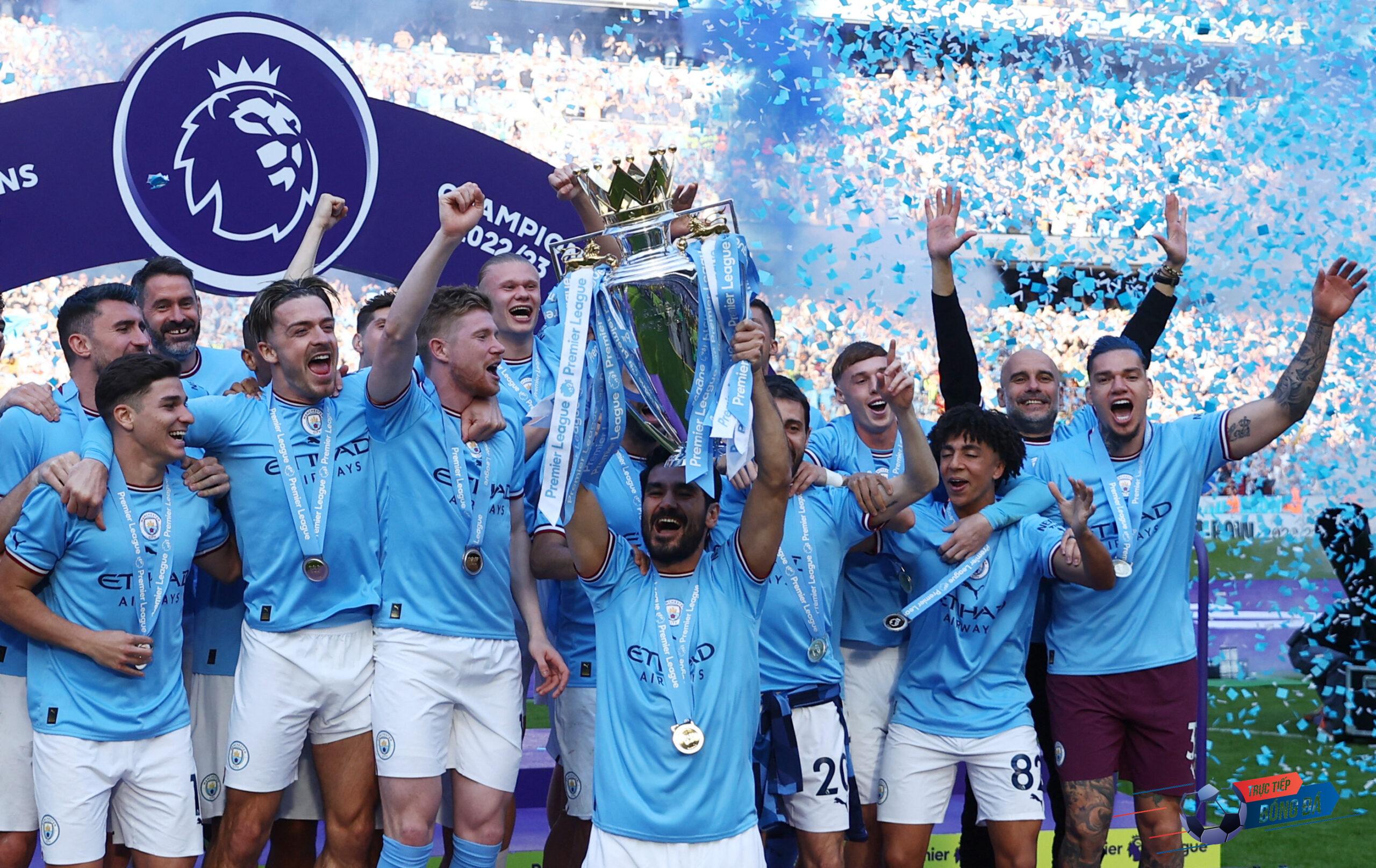 Thời kỳ hoàng kim của Manchester City với 5 chức vô địch Premier League trong 7 mùa giải gần đây