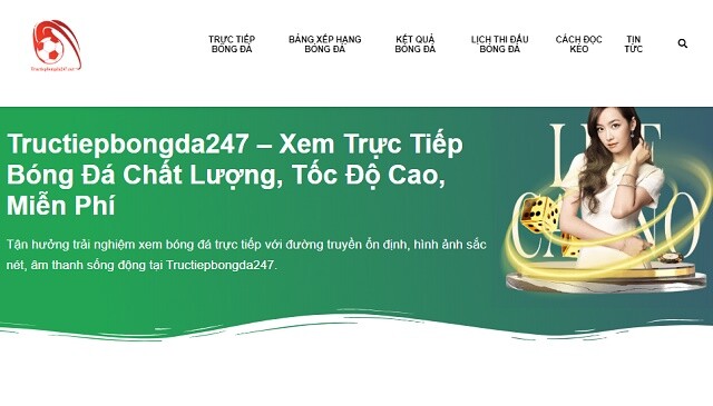 Cách xem KQBD trực tuyến tại Tructiepbongda247